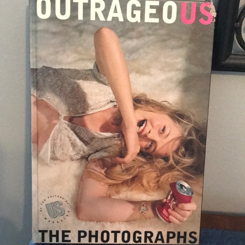 Coffee table BOOK. Called “OUTRAGEOUS